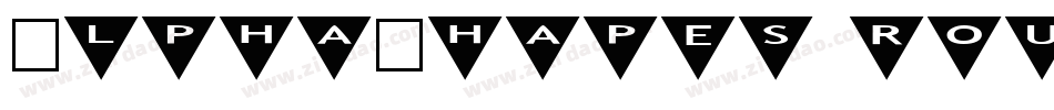 AlphaShapes rounded corners字体转换